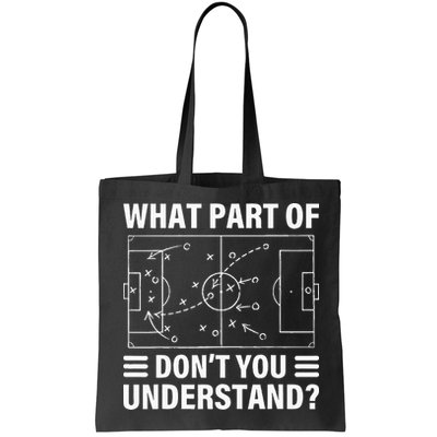 What Part Of Soccer Dont You Understand Soccer Coach Bag