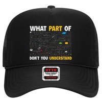 What Part Of DonT You Understand Funny Math Trucker Hat