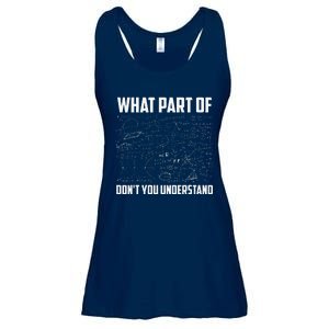 What Part Of DonT You Understand Funny Math Teacher Gift Ladies Essential Flowy Tank