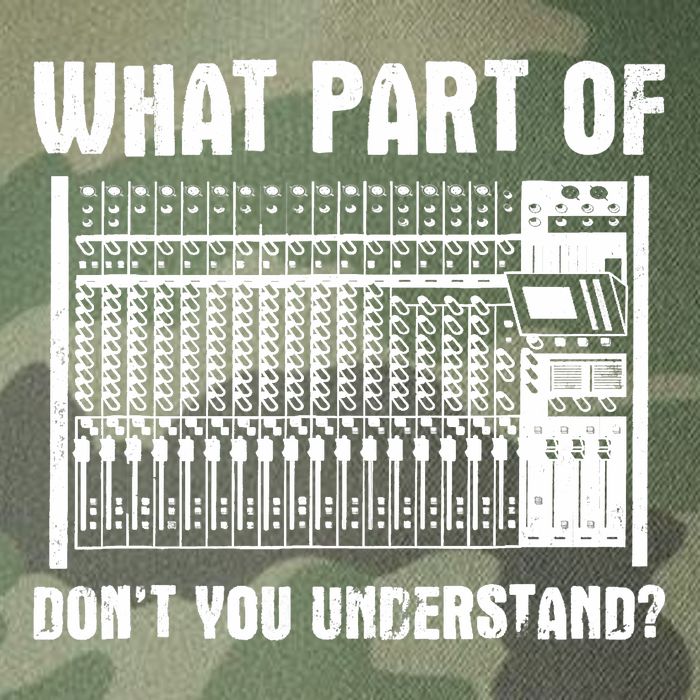 What Part OF You Understand Sound Engineer Sound Guy Legacy Tie Dye Trucker Hat