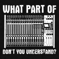 What Part OF You Understand Sound Engineer Sound Guy Ladies PosiCharge Tri-Blend Wicking Tank