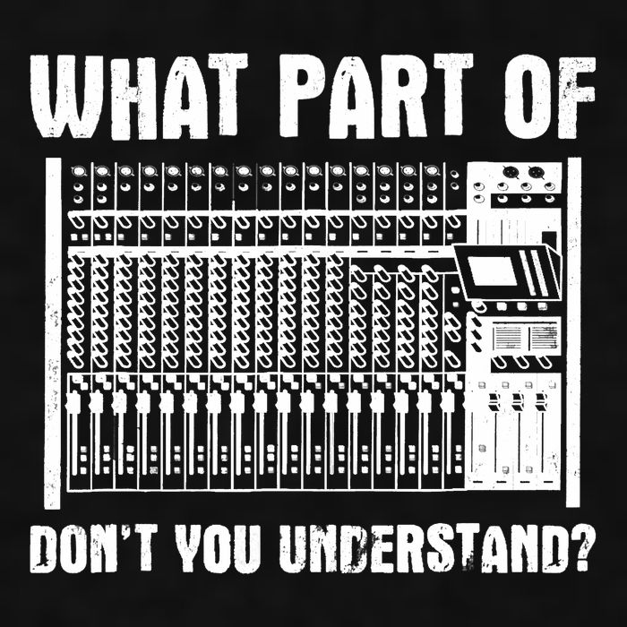 What Part OF You Understand Sound Engineer Sound Guy Ladies PosiCharge Tri-Blend Wicking Tank