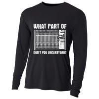 What Part OF You Understand Sound Engineer Sound Guy Cooling Performance Long Sleeve Crew