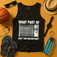 What Part OF You Understand Sound Engineer Sound Guy Tank Top