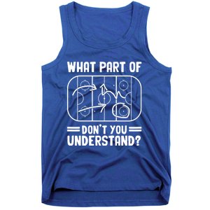 What Part Of Hockey DonT You Understand Funny Hockey Player Cute Gift Tank Top