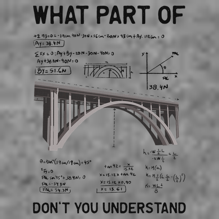 What Part Of DonT You Understand Civil Structural Engineer 7-Panel Snapback Hat
