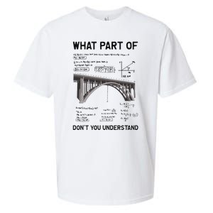 What Part Of DonT You Understand Civil Structural Engineer Sueded Cloud Jersey T-Shirt