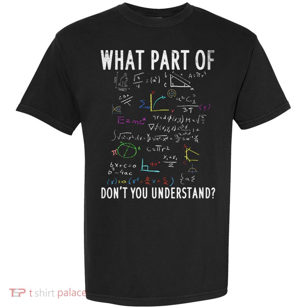 What part of don't you understand for math teacher Garment-Dyed Heavyweight T-Shirt