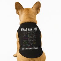 What part of don't you understand for math teacher Doggie Tank