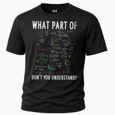 What part of don't you understand for math teacher Performance Shirt