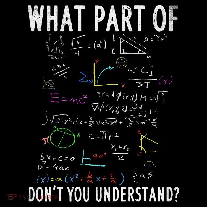 What part of don't you understand for math teacher Impact Tech Backpack