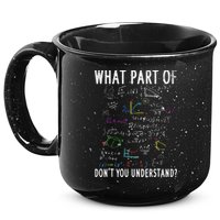 What part of don't you understand for math teacher 15oz Campfire Ceramic Mug