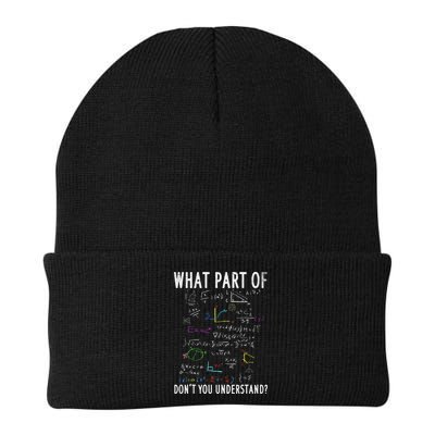 What part of don't you understand for math teacher Beanie