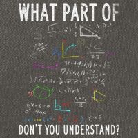 What part of don't you understand for math teacher Cotton Canvas Backpack