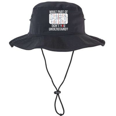 What Part Of Dont You Understand Funny Hockey Mom Dad Coach Bucket Hat
