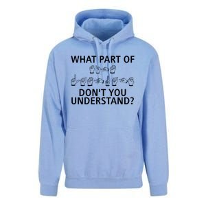 What Part Of Don’T You Understand Unisex Surf Hoodie