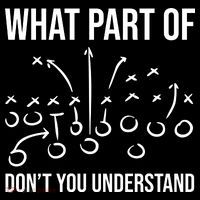 What Part Of Football Dont You Understand Funny City Backpack