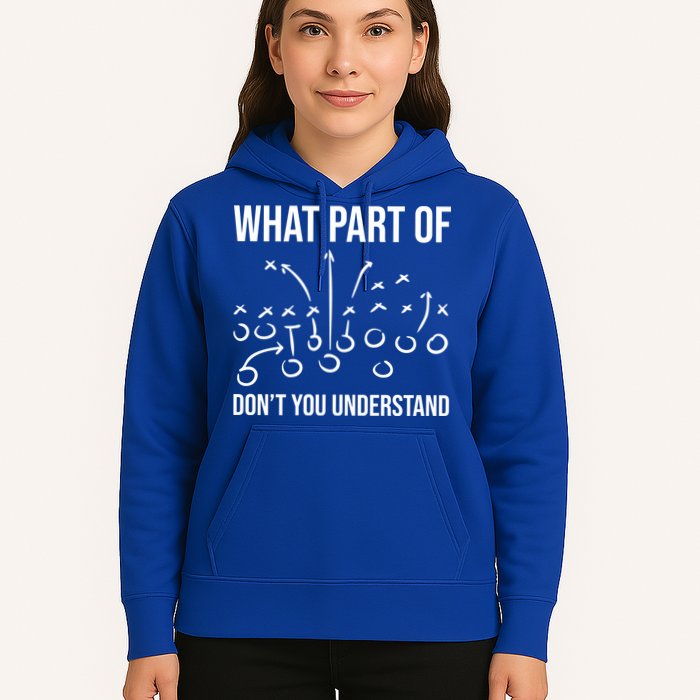 What Part Of Football Dont You Understand Funny Hoodie