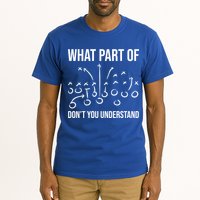 What Part Of Football Dont You Understand Funny Tall T-Shirt