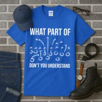 What Part Of Football Dont You Understand Funny Tall T-Shirt