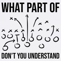 What Part Of Football Dont You Understand Funny Garment-Dyed Sweatshirt