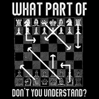 What Part Of Don't You Understand Funny Chess Impact Tech Backpack