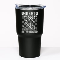What Part Of Don't You Understand Funny Chess Tumbler