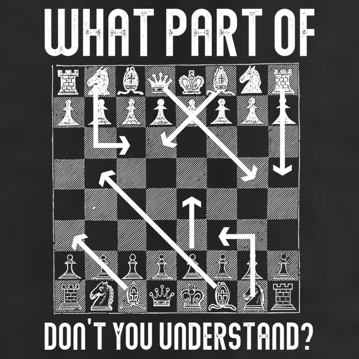 What Part Of Don't You Understand Funny Chess Hat