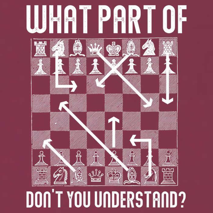 What Part Of Don't You Understand Funny Chess 16oz Travel Tumbler