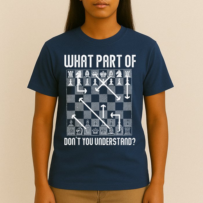 What Part Of Don't You Understand Funny Chess T-Shirt