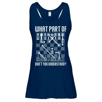 What Part Of Don't You Understand Funny Chess Ladies Essential Flowy Tank