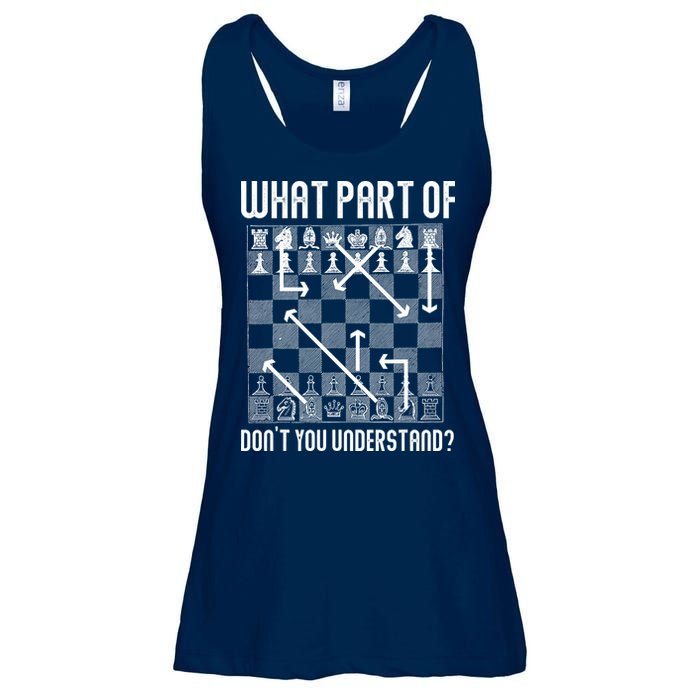 What Part Of Don't You Understand Funny Chess Ladies Essential Flowy Tank