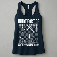 What Part Of Don't You Understand Funny Chess Womens Tank Top