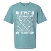 What Part Of Don't You Understand Funny Chess Sueded Cloud Jersey T-Shirt