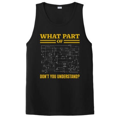 What Part Of Dont You Understand Funny Electrician PosiCharge Competitor Tank