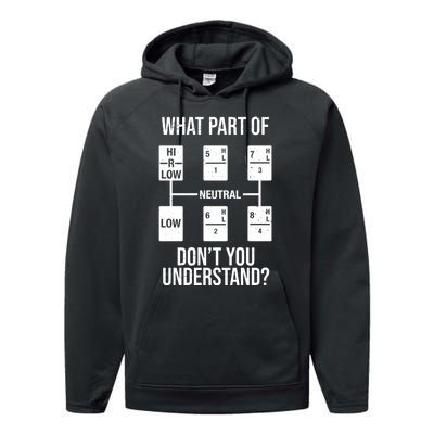 What Part Of Neutral Don't You Understand Performance Fleece Hoodie