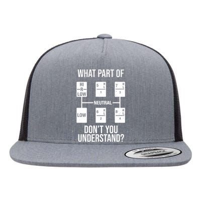 What Part Of Neutral Don't You Understand Flat Bill Trucker Hat