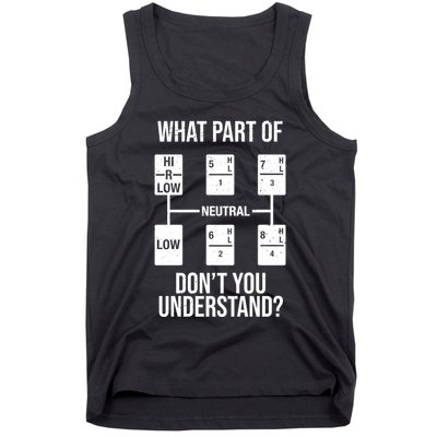 What Part Of Neutral Don't You Understand Tank Top