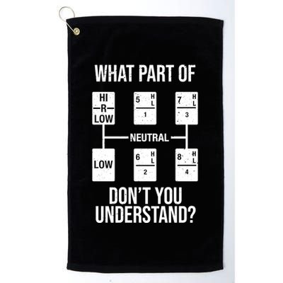 What Part Of Neutral Don't You Understand Golf Towel