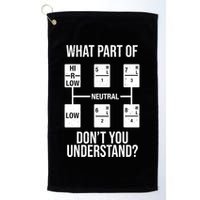 What Part Of Neutral Don't You Understand Golf Towel