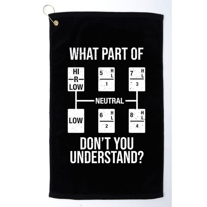 What Part Of Neutral Don't You Understand Golf Towel
