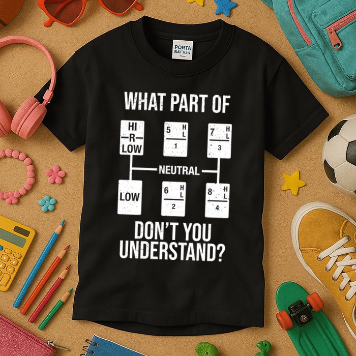 What Part Of Neutral Don't You Understand Kids T-Shirt