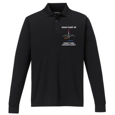 What Part Of Pqrst DonT You Understand Cardiac Doctor Nurse Performance Long Sleeve Polo