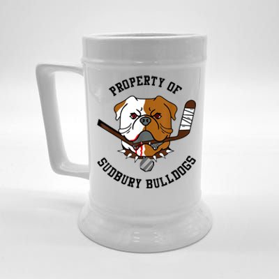 Women Property Of Sudbury Bulldog Funny Beer Stein