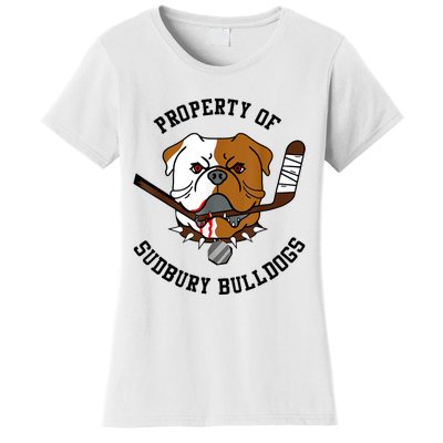 Women Property Of Sudbury Bulldog Funny Women's T-Shirt