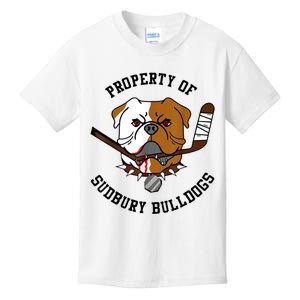 Women Property Of Sudbury Bulldog Funny Kids T-Shirt