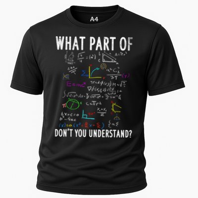 What Part Of Don't You Understand For Math Teacher Gift Performance Shirt