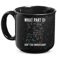 What Part Of Don't You Understand For Math Teacher Gift 15oz Campfire Ceramic Mug