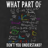 What Part Of Don't You Understand For Math Teacher Gift Golf Towel