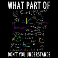 What Part Of Don't You Understand For Math Teacher Gift Cropped Pullover Crew